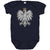 Polish eagle baby bodysuit