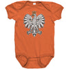 Polish eagle baby bodysuit