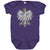 Polish eagle baby bodysuit