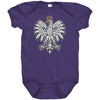 Polish eagle baby bodysuit