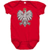 Polish eagle baby bodysuit