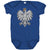 Polish eagle baby bodysuit