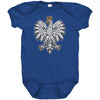 Polish eagle baby bodysuit