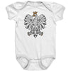 Polish eagle baby bodysuit