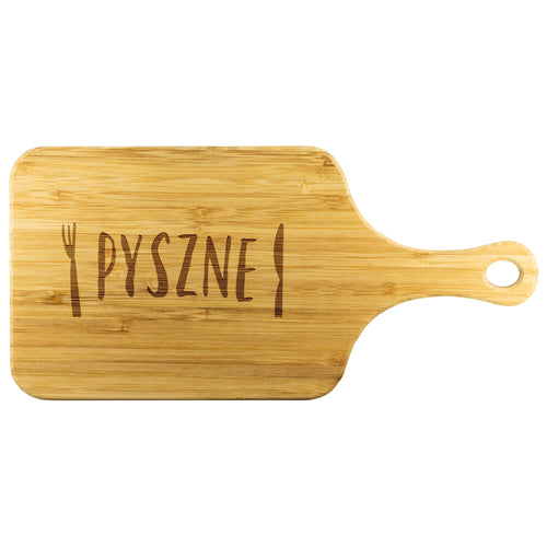 Pyszne Cutting Board Delicious in Polish