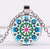 *READY TO SHIP* Polish Folk Design Glass Cabochon Pendant Necklace #5 Multiple Options