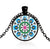 *READY TO SHIP* Polish Folk Design Glass Cabochon Pendant Necklace #5 Multiple Options