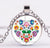 *READY TO SHIP* Polish Folk Design Glass Cabochon Pendant Necklace #10