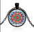 *READY TO SHIP* Polish Folk Design Glass Cabochon Pendant Necklace #11