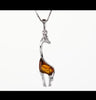 Giraffe Amber Necklace