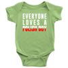 Everyone Loves a Polish Boy Baby Onesie - My Polish Heritage