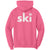 Ski with eagle hoodie back design