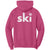 Ski with eagle hoodie back design