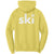 Ski with eagle hoodie back design