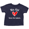 This Girl Loves Her Babcia Toddler Shirt