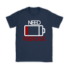 Battery Low, Need Pierogi Mens and Womens t-shirt