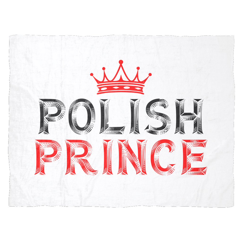 Polish Prince Fleece Blanket