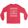 Merry Christmas and Happy New Year in Polish Christmas "Ugly Sweater" Long Sleeved Shirt