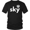 Sky with eagle shirts, tanks and hoodies