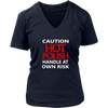 Caution Hot Polish Shirt - My Polish Heritage