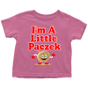 I'm a Little Pączek Toddler Shirt - My Polish Heritage