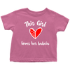 This Girl Loves Her Babcia Toddler Shirt