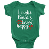 I Make Busia's Heart Happy Baby Onesie - My Polish Heritage