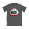Battery Low, Need Kielbasa Mens and Womens t-shirt
