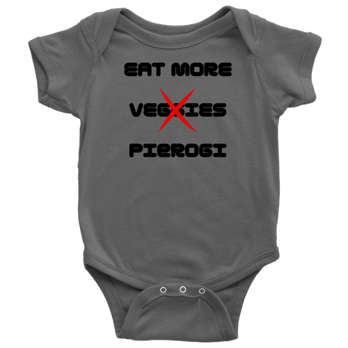 Eat More Veggies X Pierogi Baby Bodysuit