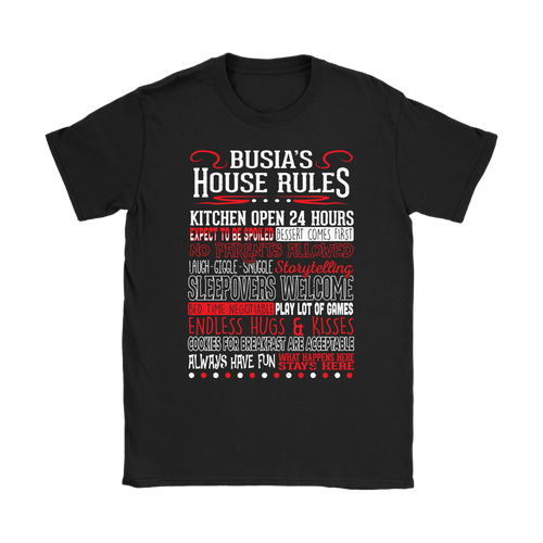 Busia's House Rules Shirt - My Polish Heritage