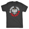 Peace Love Polska Shirt - My Polish Heritage