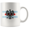 Chicago Flag with Eagle Coffee Mug