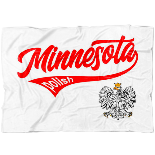 Minnesota Polish Fleece Blanket