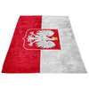 Polish Flag Fleece Blanket