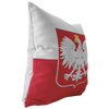 Polish Flag Pillow - My Polish Heritage