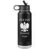 Polish Drinking Team 32oz Water Bottle Tumbler