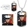 Luxury Military Dogtag Necklace Personalized