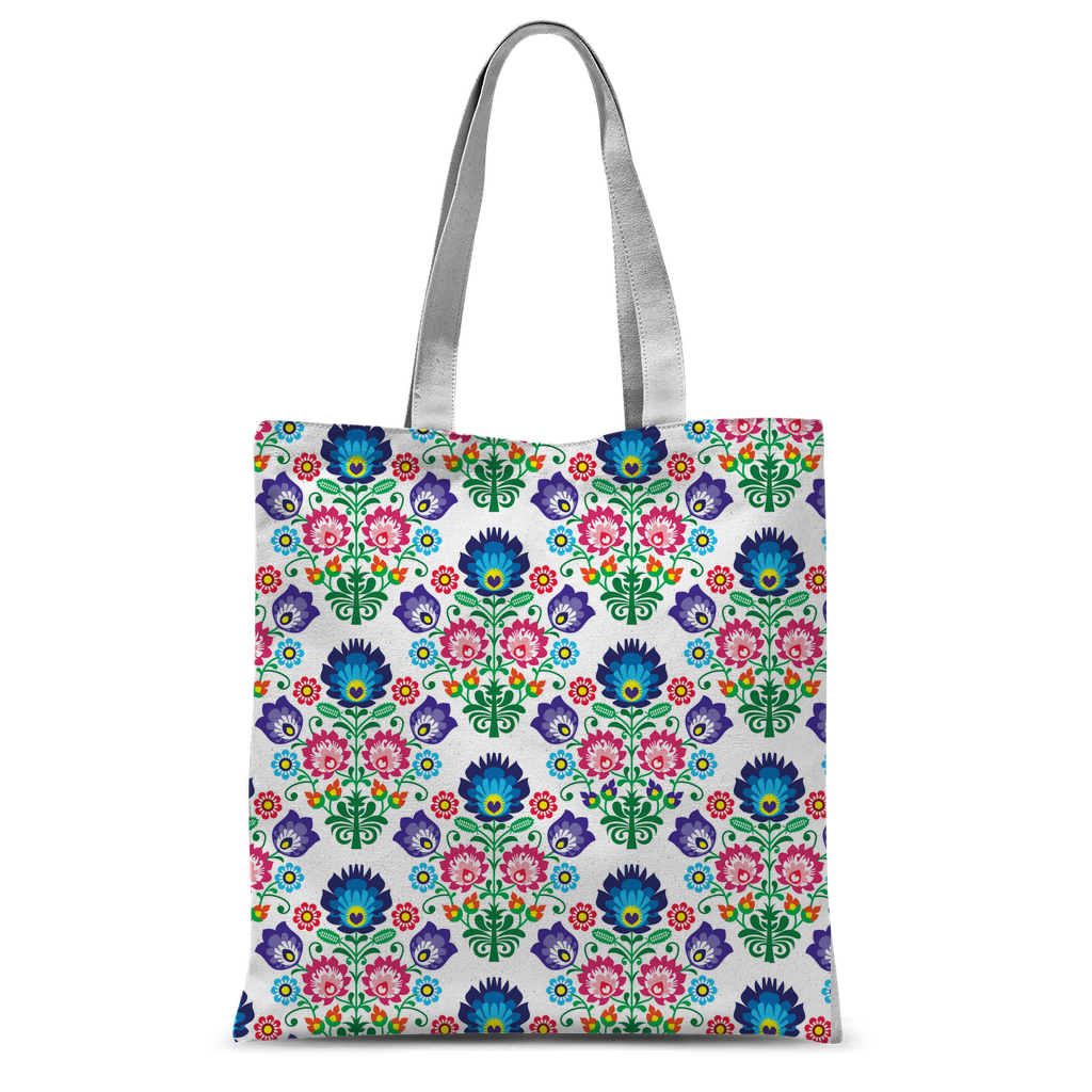 Feminine Floral ﻿Classic Sublimation Tote Bag