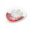 Polish Eagle Circle Decal Sticker
