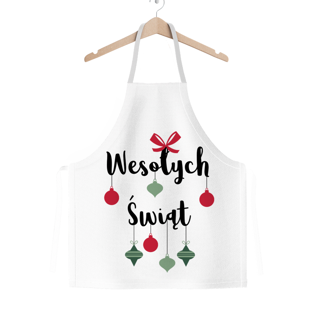 Wesołych Świąt Classic Sublimation Adult Apron
