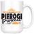 Pierogi Princess White 15oz Mug - My Polish Heritage