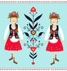 Polish Folk Sticker