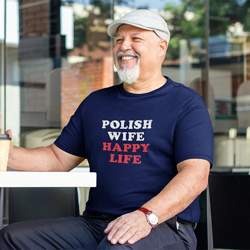 Polish Wife Happy Life Shirt