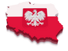 Map of Poland Sticker
