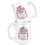 Kotki Dwa II White 15oz Mug - My Polish Heritage