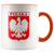 Polska Coat of Arms Eagle Coffee Accent Mug
