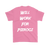 Will Work For Pierogi. Design on Back