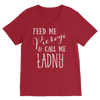 Feed Me Pierogi Premium V-Neck T-Shirt