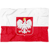 Polish Flag Fleece Blanket