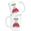 Polish Food Pyramid 15 oz white mug
